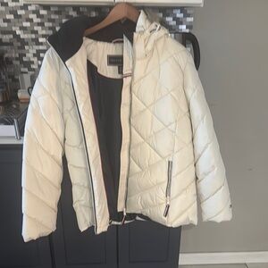 Tommy Hilfiger Women's White Quilted Jacket